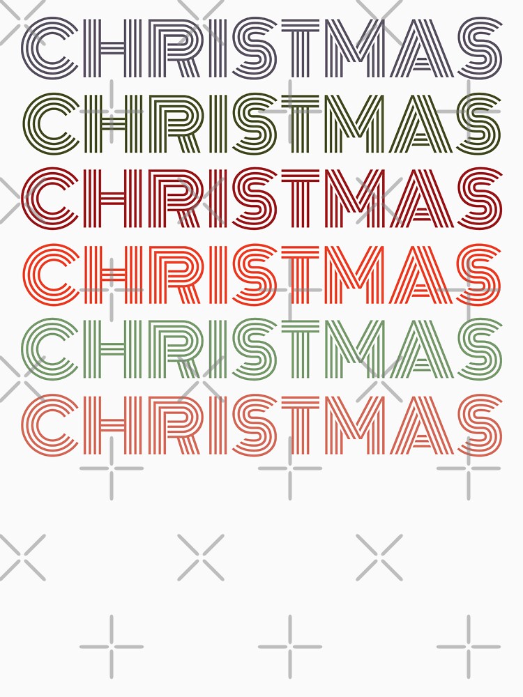 Retro Christmas Sign Vintage Font Aesthetic by retroyule