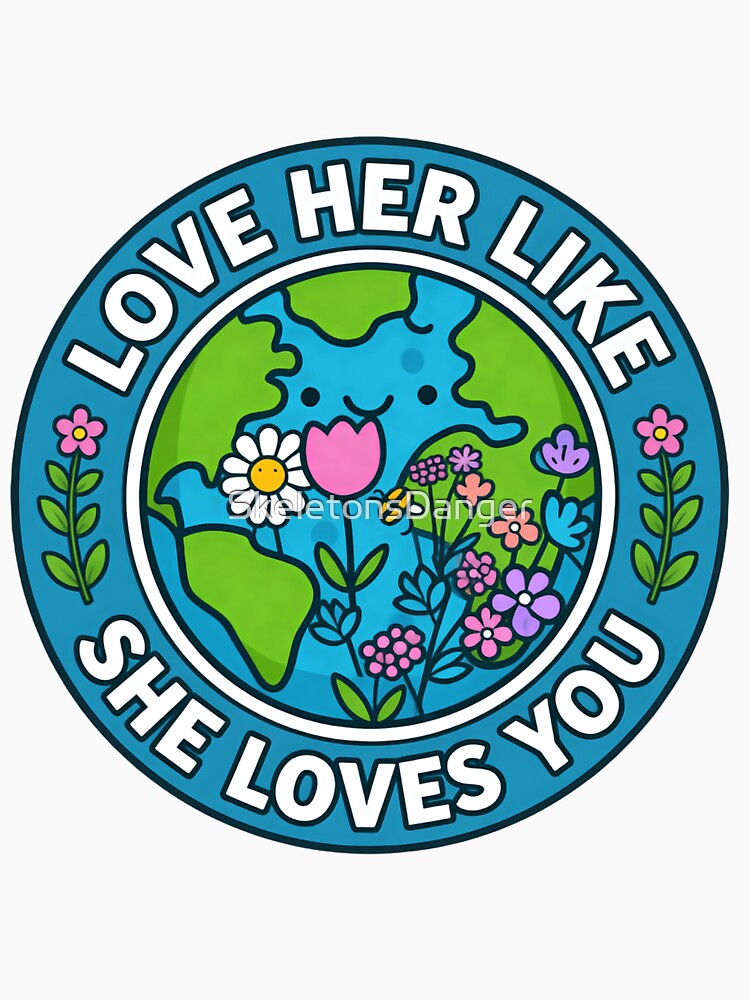 Save The Planet Love Her Like She Loves You Every Single Day by SkeletonsDanger