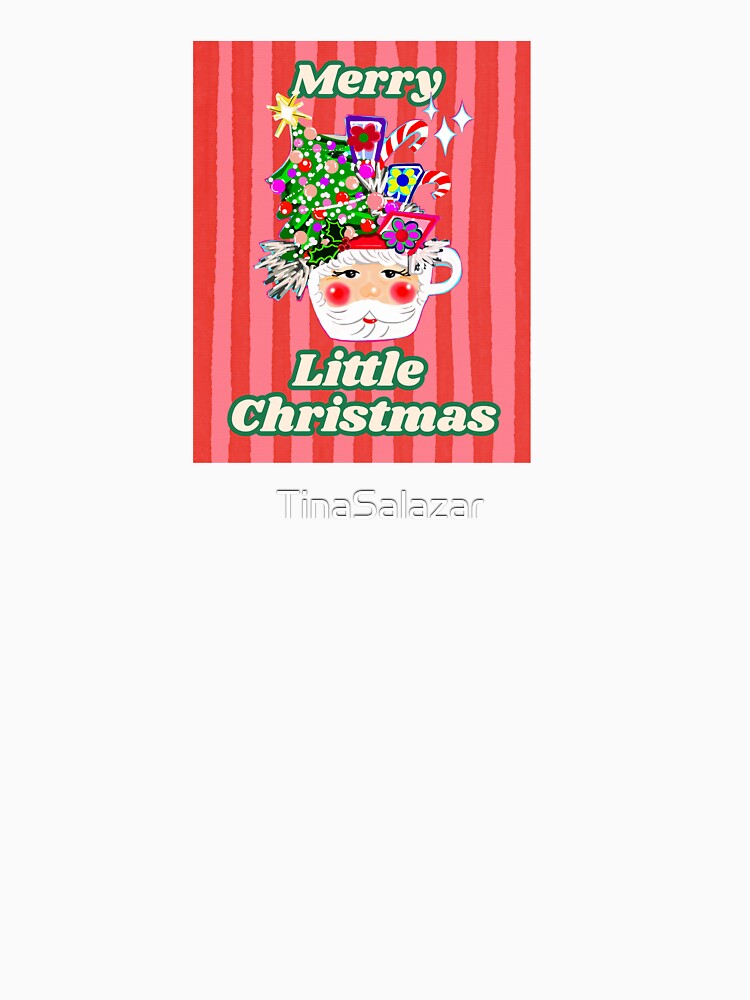 Merry Little Christmas Vintage Christmas Cup by TinaSalazar