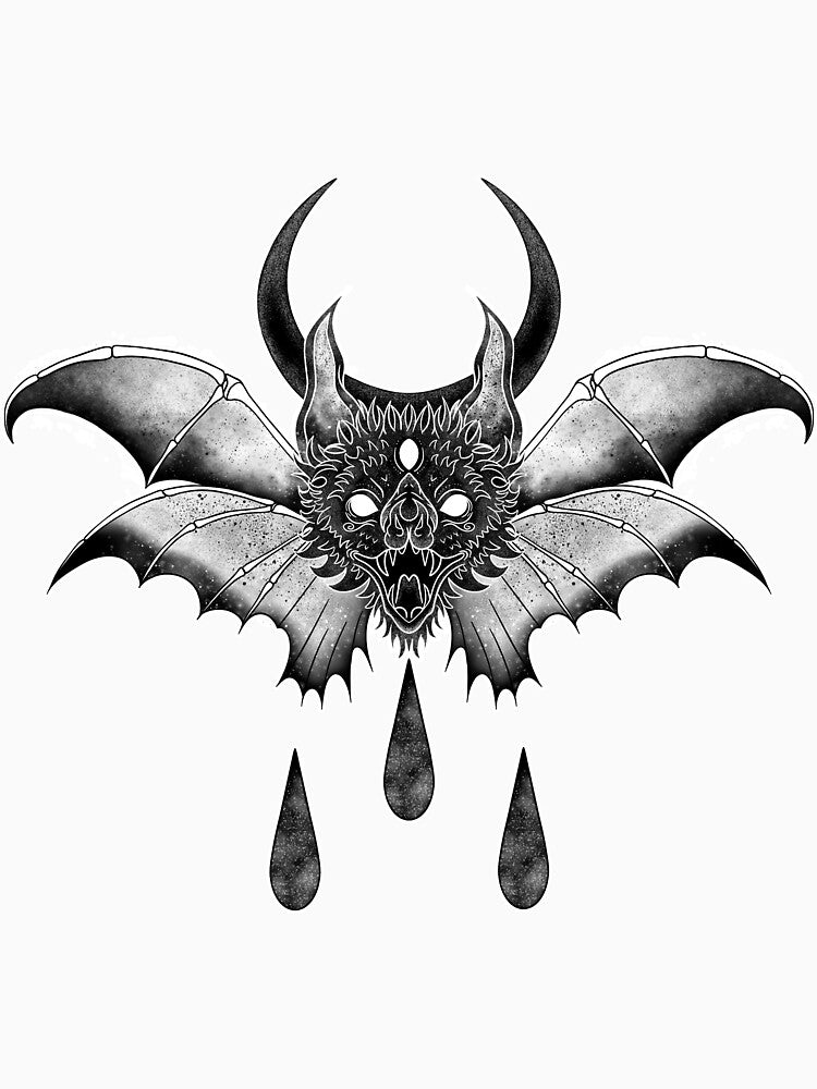 Whimsy bat by Treelustration