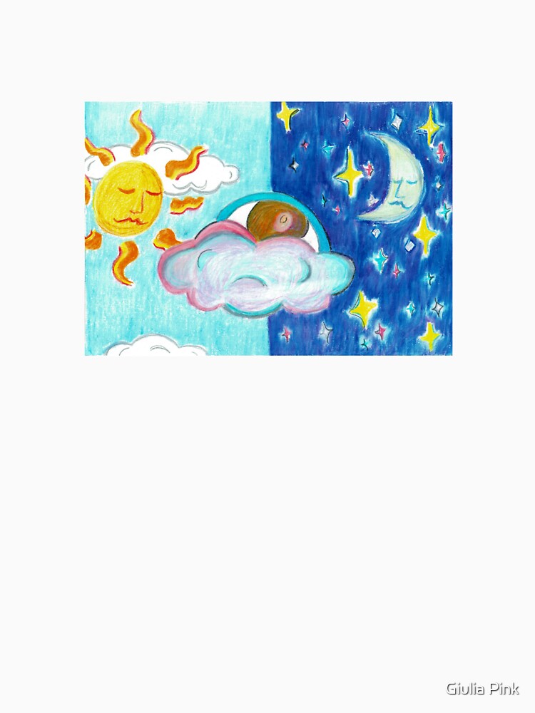 celestial colored pencil art by Giulia Pink