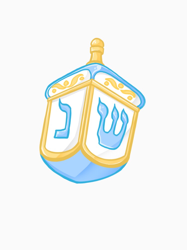 Dreidel Sticker - Jewish Symbols Series - Judaism Sticker by warm adornments