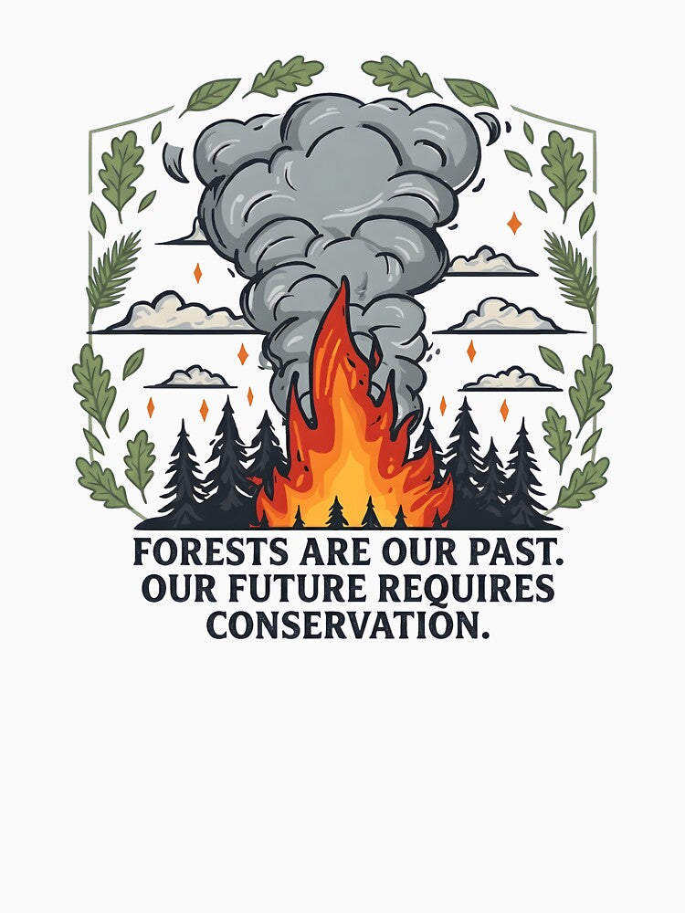 Forests Are Our Past Conservation Badge by Nuvoro Eco Awareness