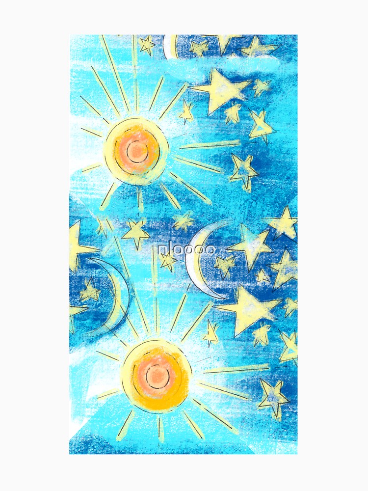 Sun moon and stars by nloooo