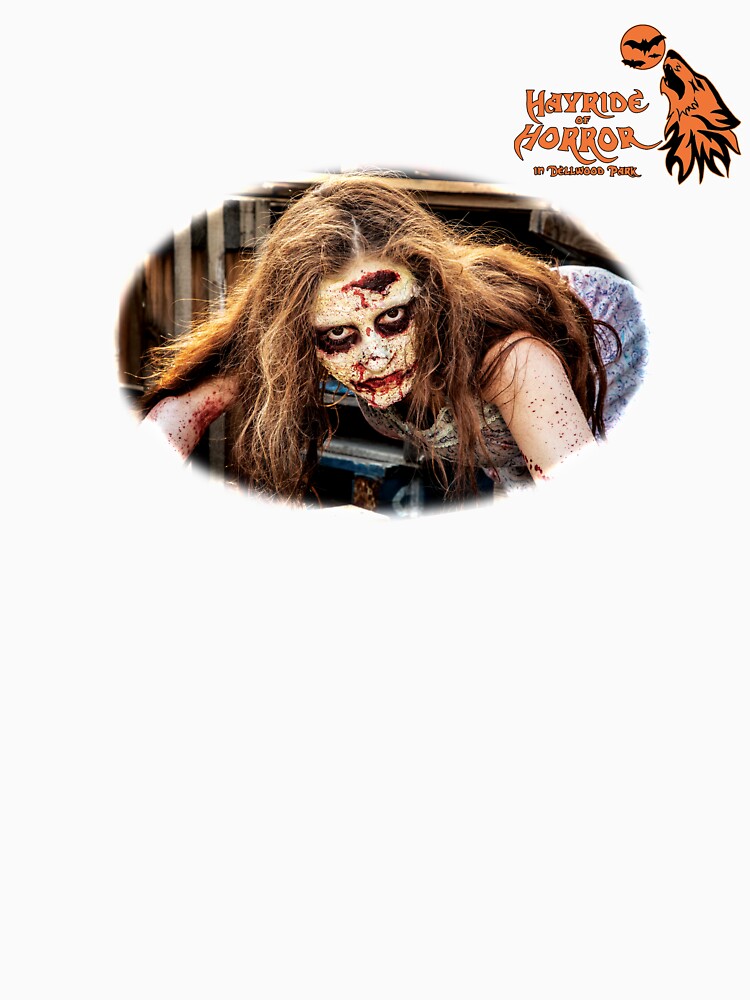 Bitsy the Zombie Hayride of Horror by MayDayDesigns