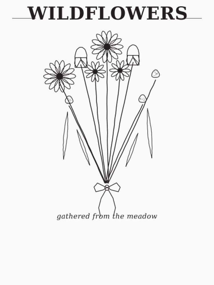 Vibrant Meadow Wildflowers Vintage Botanical by Utimaxara