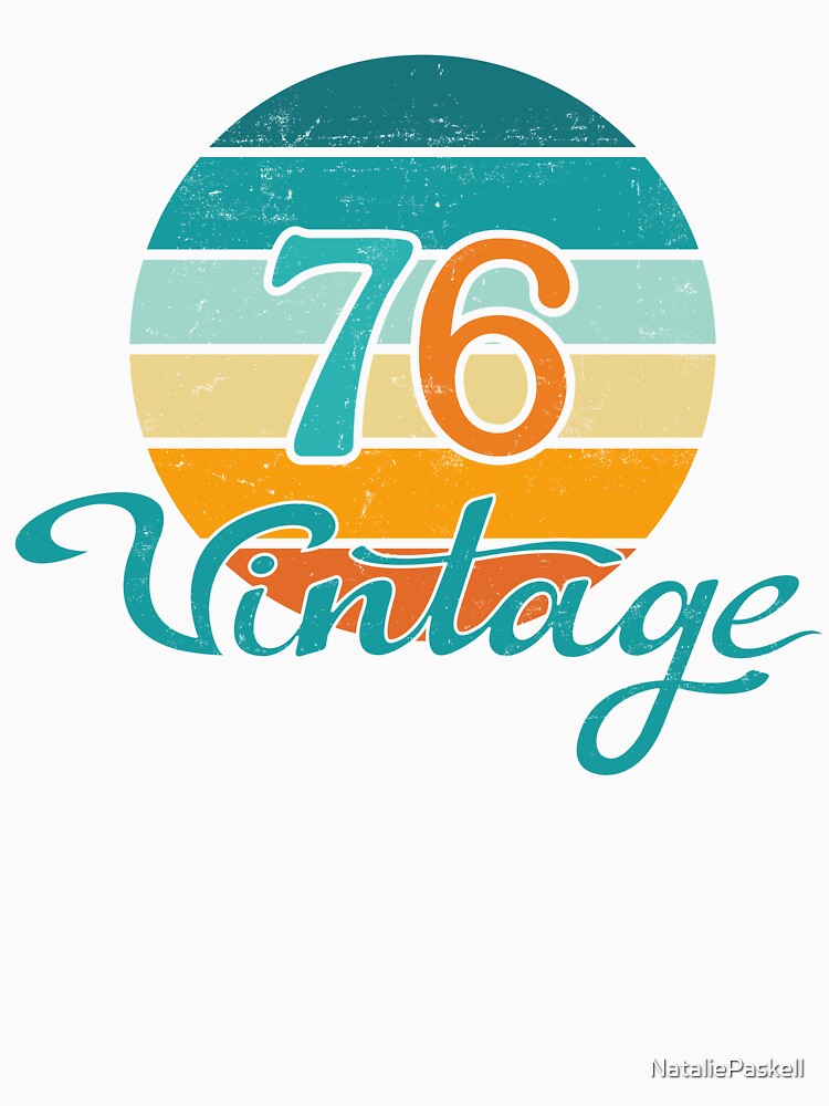 Retro Sunset 76 Vintage Distressed by NataliePaskell