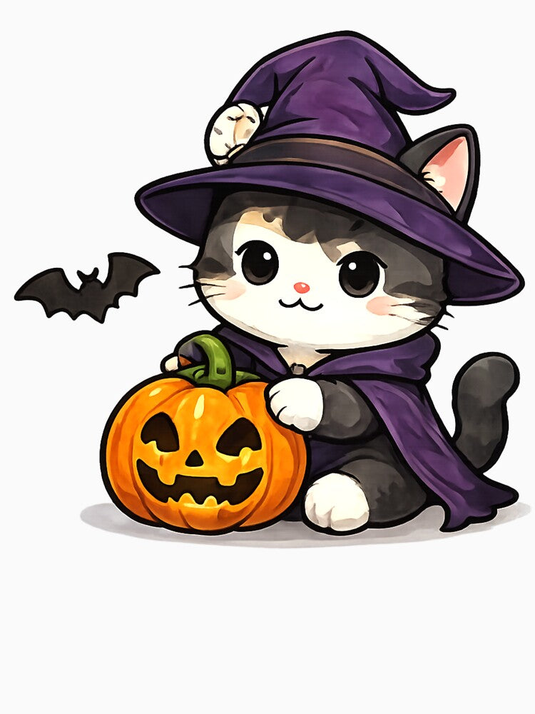 Halloween Cat Design by StyleBloomes