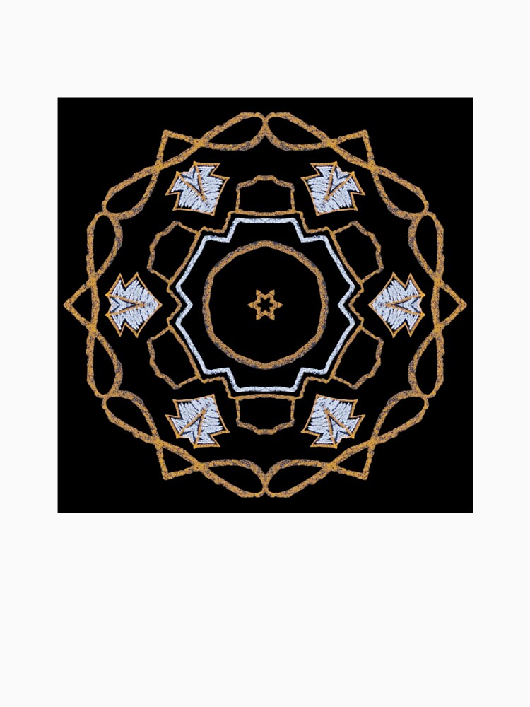 Geometric Symmetrical Tribal Ornament by neomadesigns