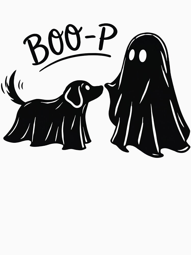 Boop Dog And Ghost by aleggsaurus