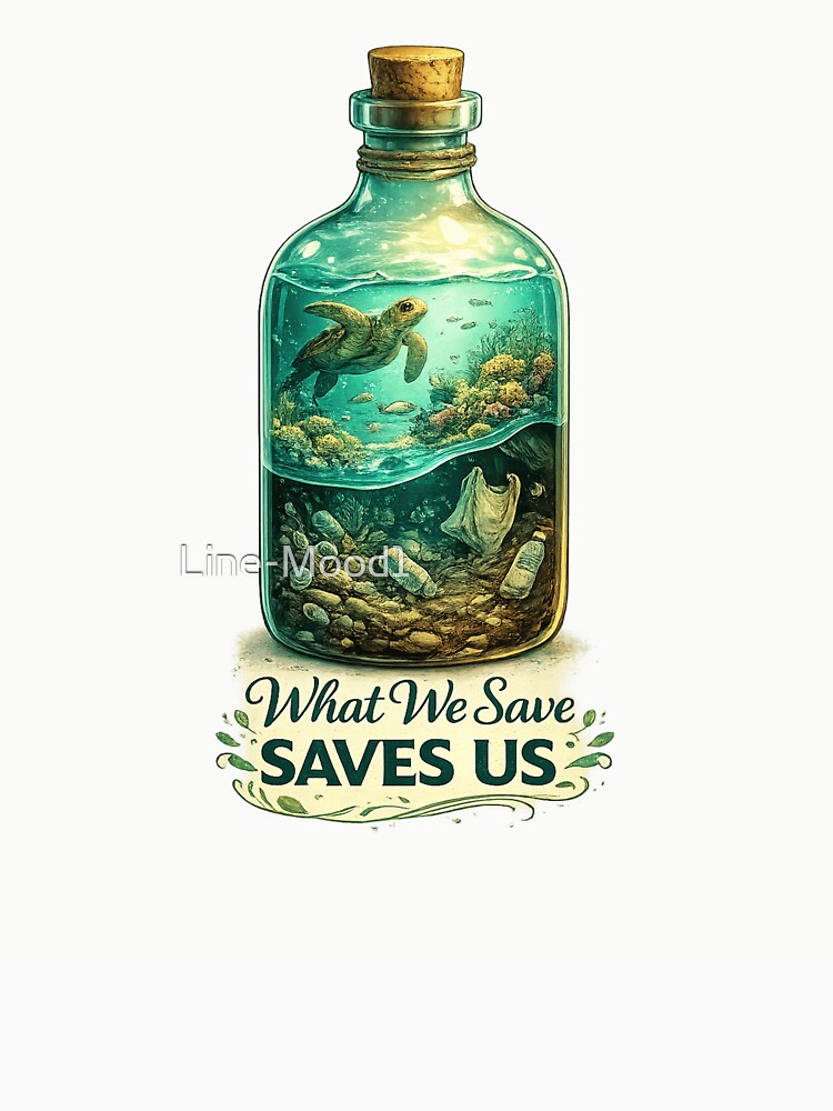 Protect Our Planet Earth Day Shirt Climate Change Awareness Eco Graphic Tee by Line-Mood1⭐️⭐️⭐️⭐️⭐️