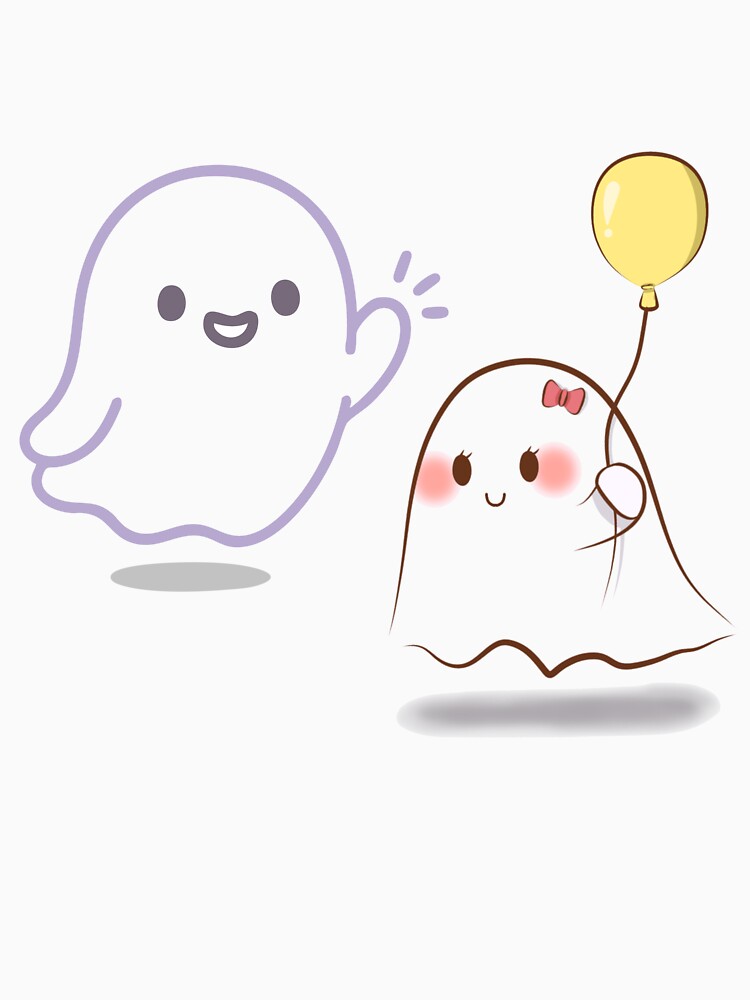 Cute Kawaii Ghost Friends Sticker by MAStrends
