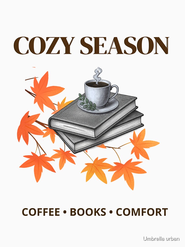 Cozy Season, Coffee & Books by Umbrella urban