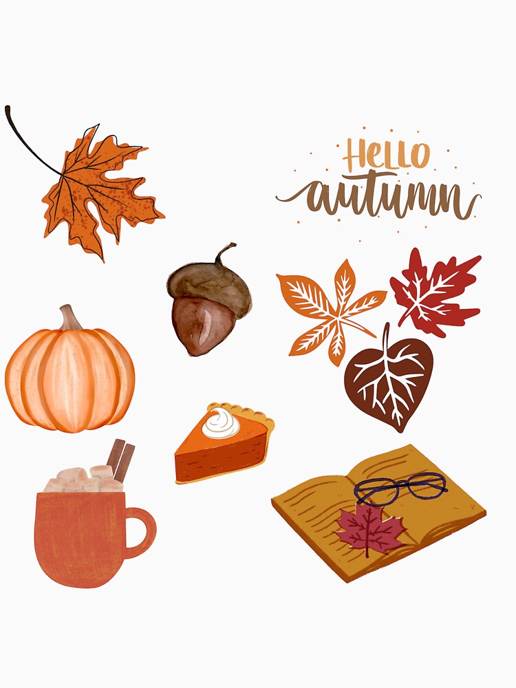 Cozy Autumn Vibes – Coffee, Pumpkin, Book & Fall Treats by Sajiikanaan