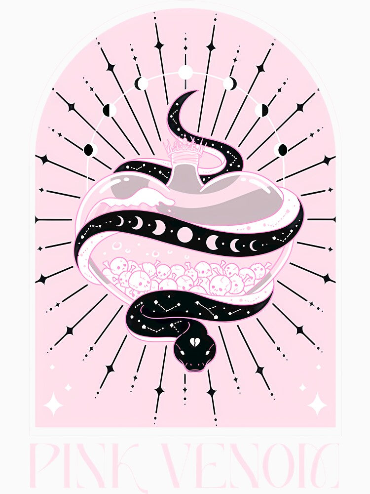 Pink Venom Potion & Serpent By Merch, Limited Edition, Perfect Gift For You And Friends by Jennifer Daniel