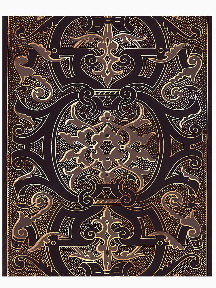 Vintage Victorian Ornate Gold Book Cover by snbavrey64