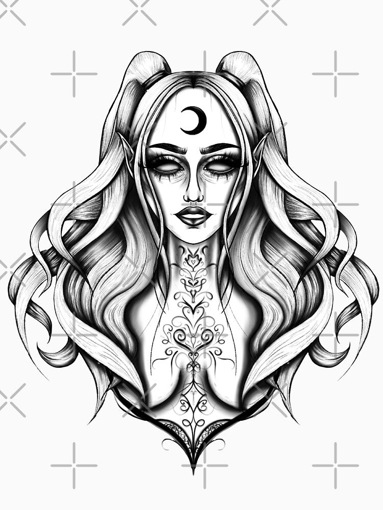 Dark lady by ivsleeps