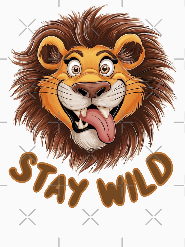 Stay Wild, Crazy Lion by Krieghorn