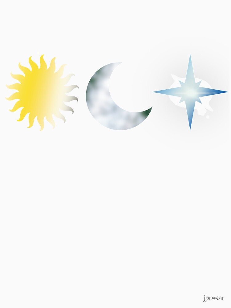Sun, moon, and stars - color by jpresar
