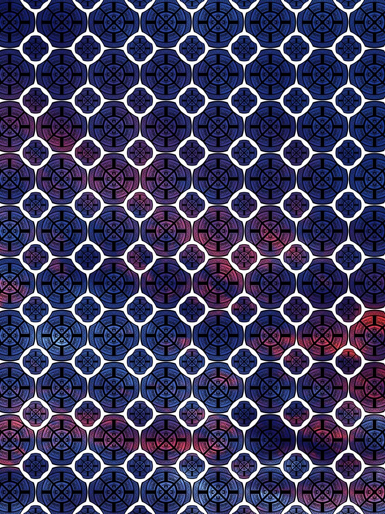 Dark Red Blue Sky Arrows Ahead Fasade by createVisions