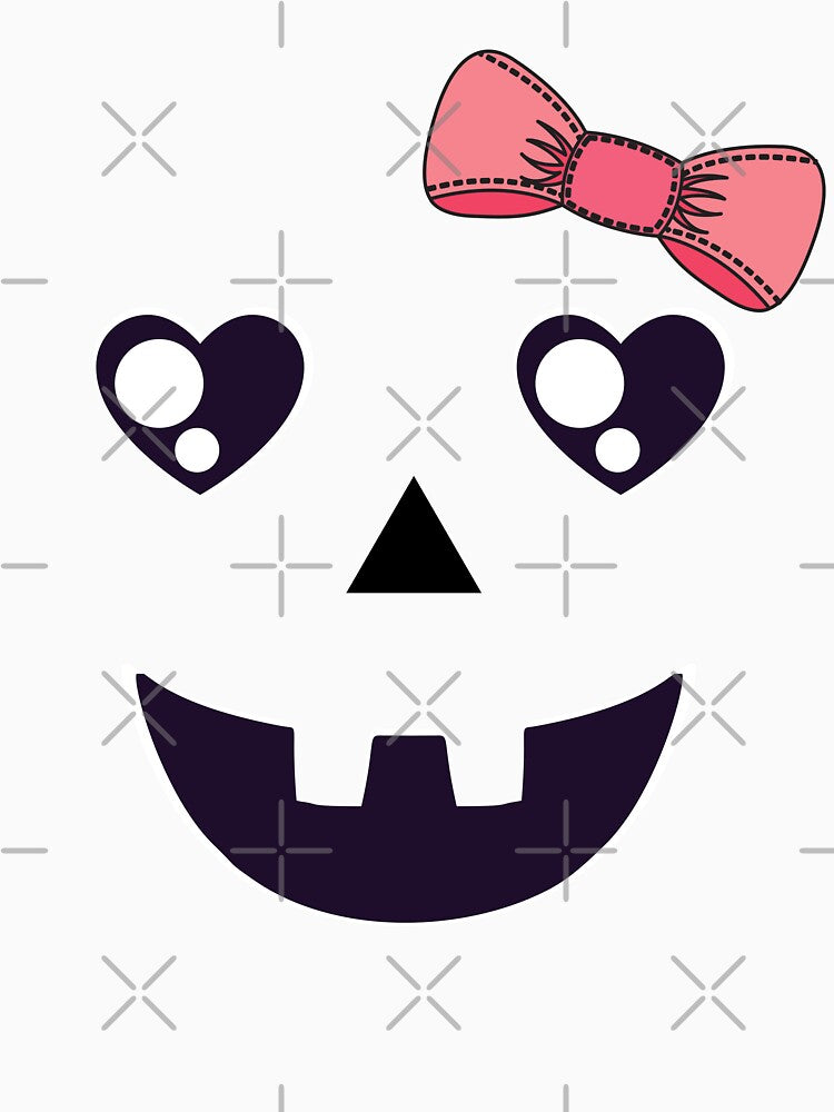Girly Halloween Jack-o-lantern by Designs By YL