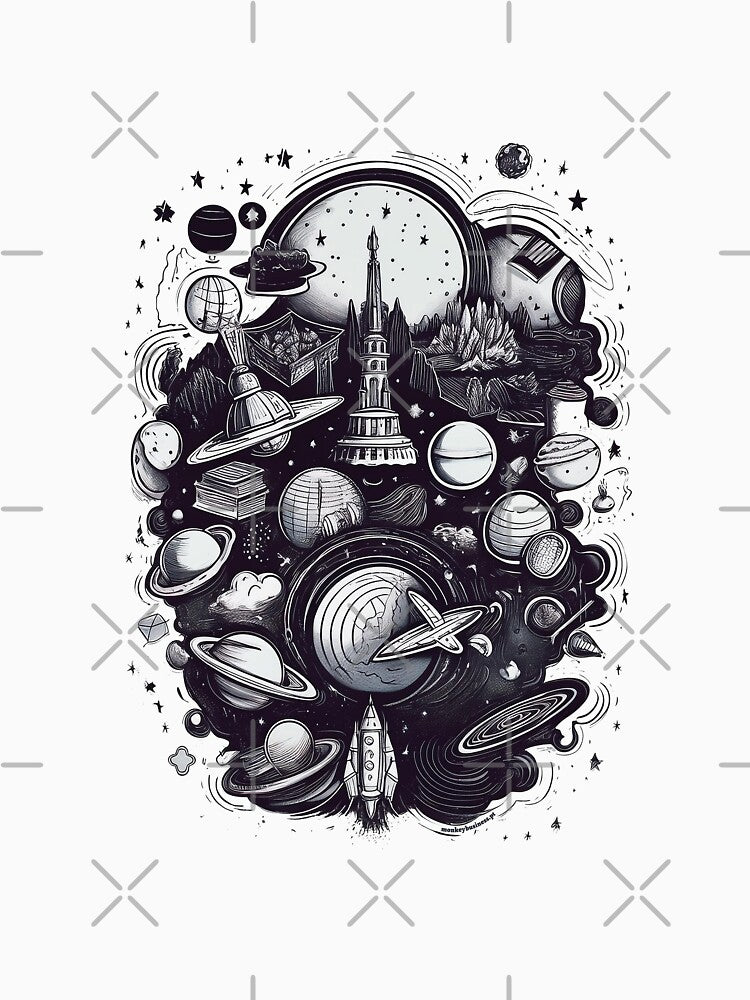 Magic Universe | Arts and Science | Dark Academia Collection by monkeybusiness.pt