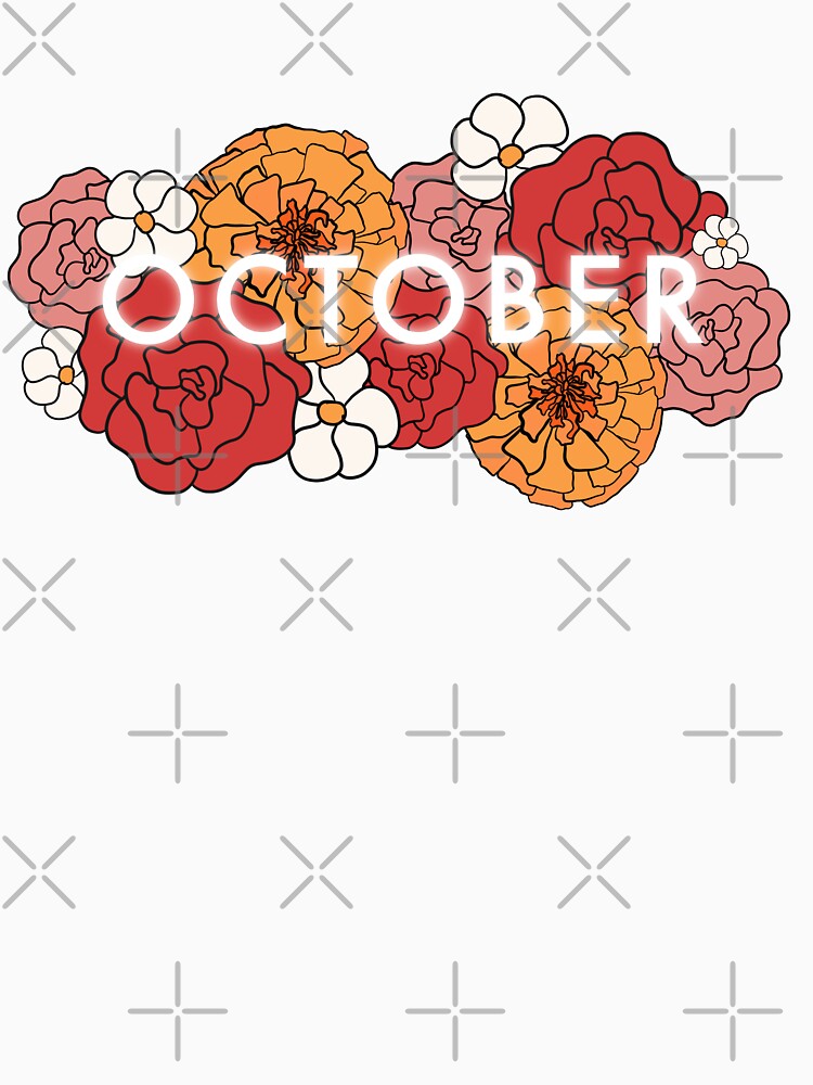 October floral fall season - orange color by Fatamimosh