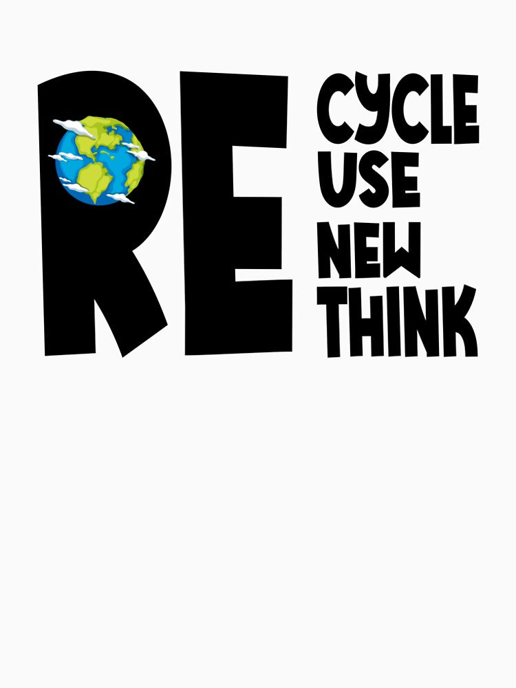 recycle reuse renew rethink Earth Day by Aminz