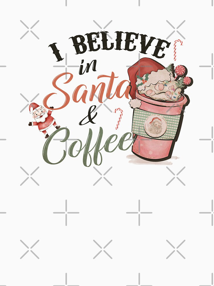Vintage Christmas Santa Coffee by HappyLifeCreate