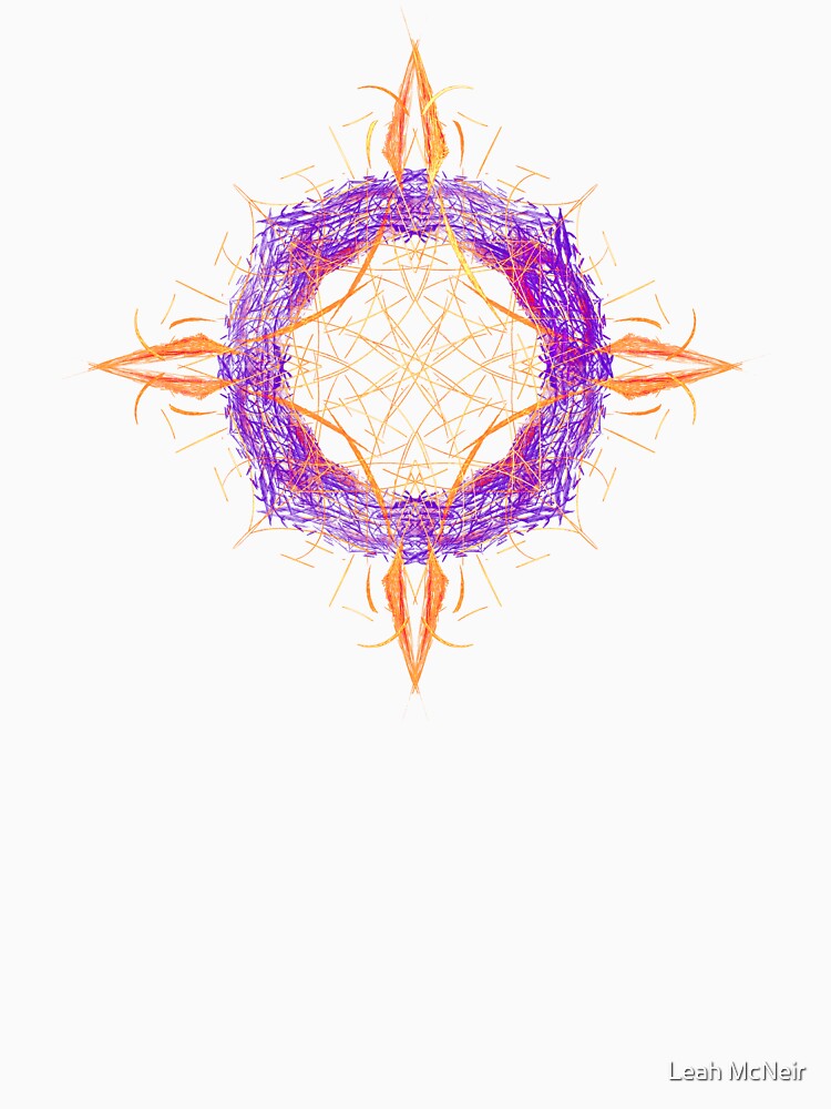 Fractal Compass by Leah McNeir