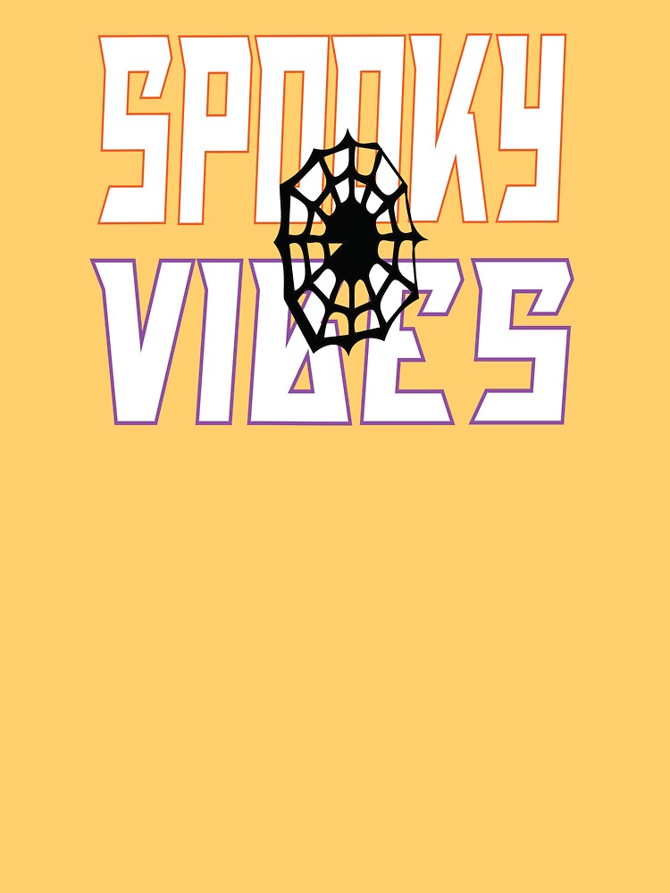 Spooky Vibes Halloween Typography Design by Mdjahirulsk
