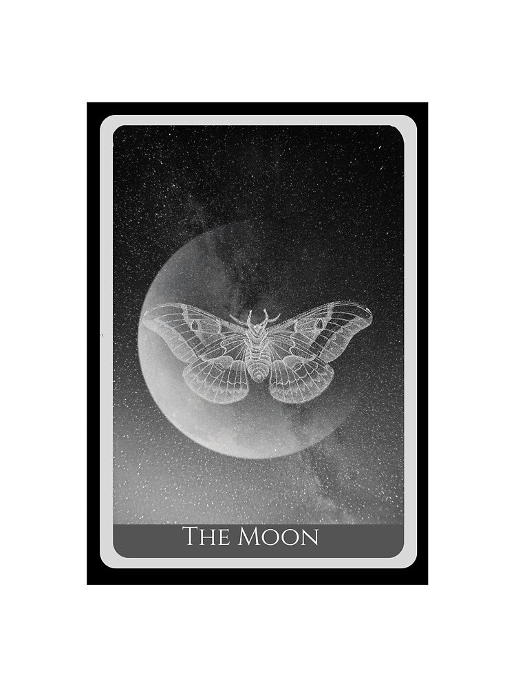 ‘The Moon’ Tarot Card Graphic by drewsdesigns13