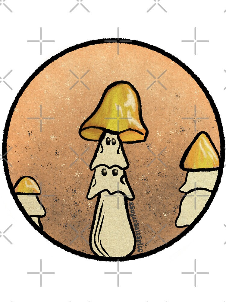 Ghost mushrooms #1 by SugarSaltSpice