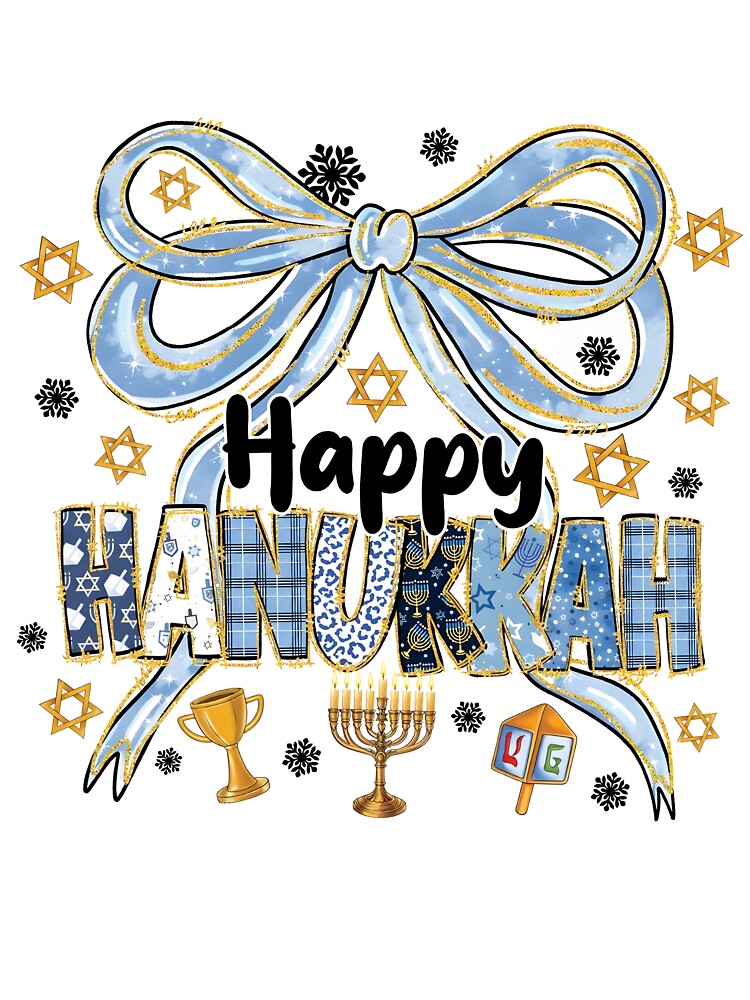 Coquette Happy Hanukkah by Chiemekaokechuk