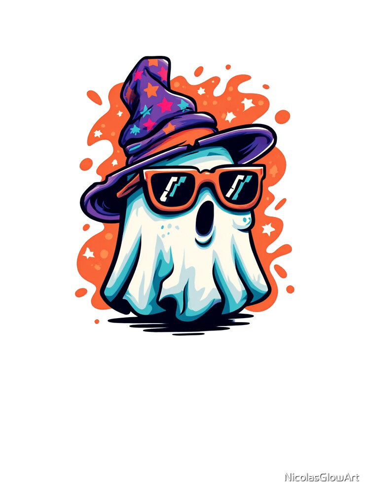 Ghost Magic Hat by NicolasGlowArt