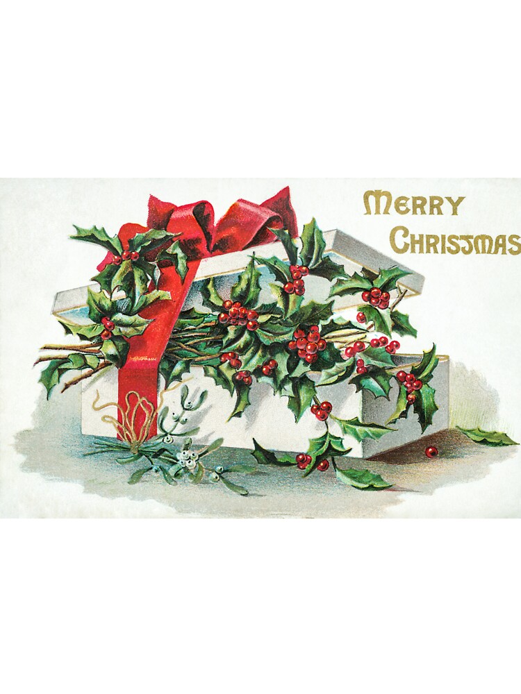 Vintage Christmas Card (1906) by H. I. Robbins Publisher by Designedbysm