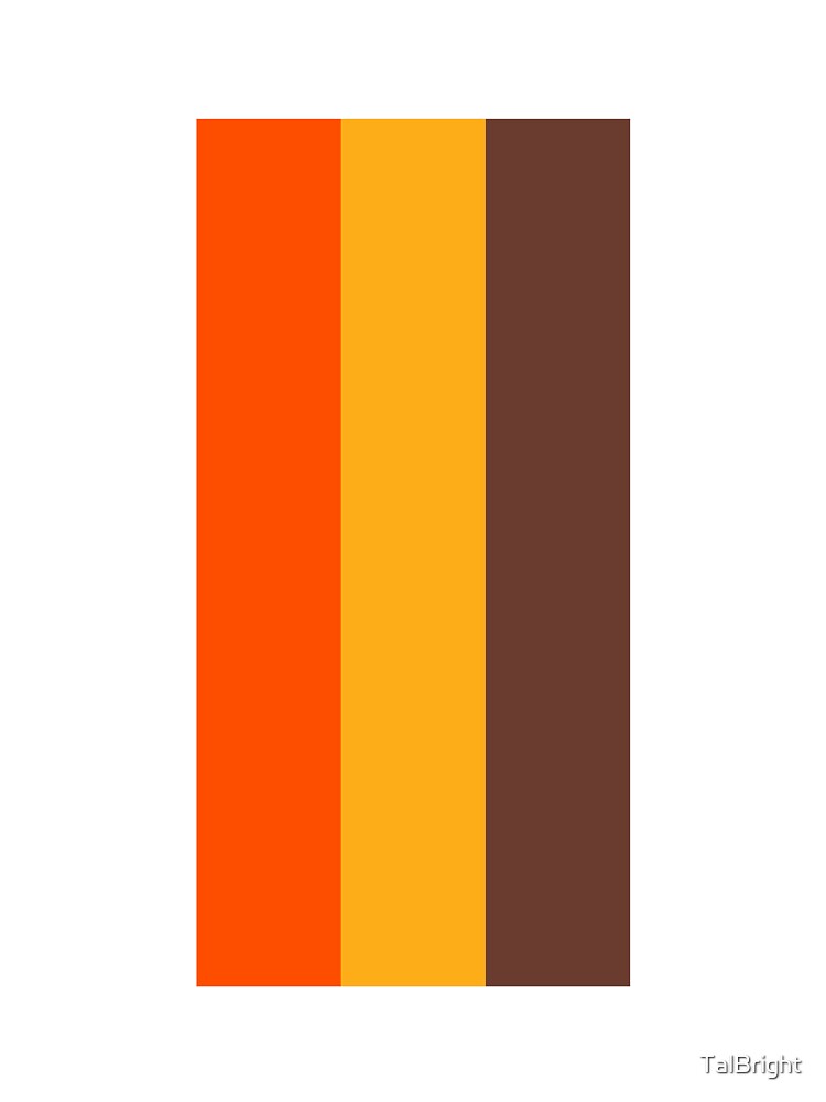 Retro vintage color stripes by TalBright