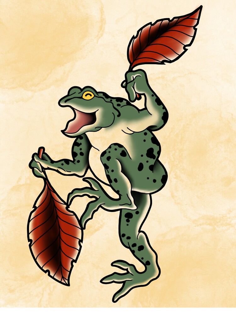 Dancing Frog by AllysArtStuff