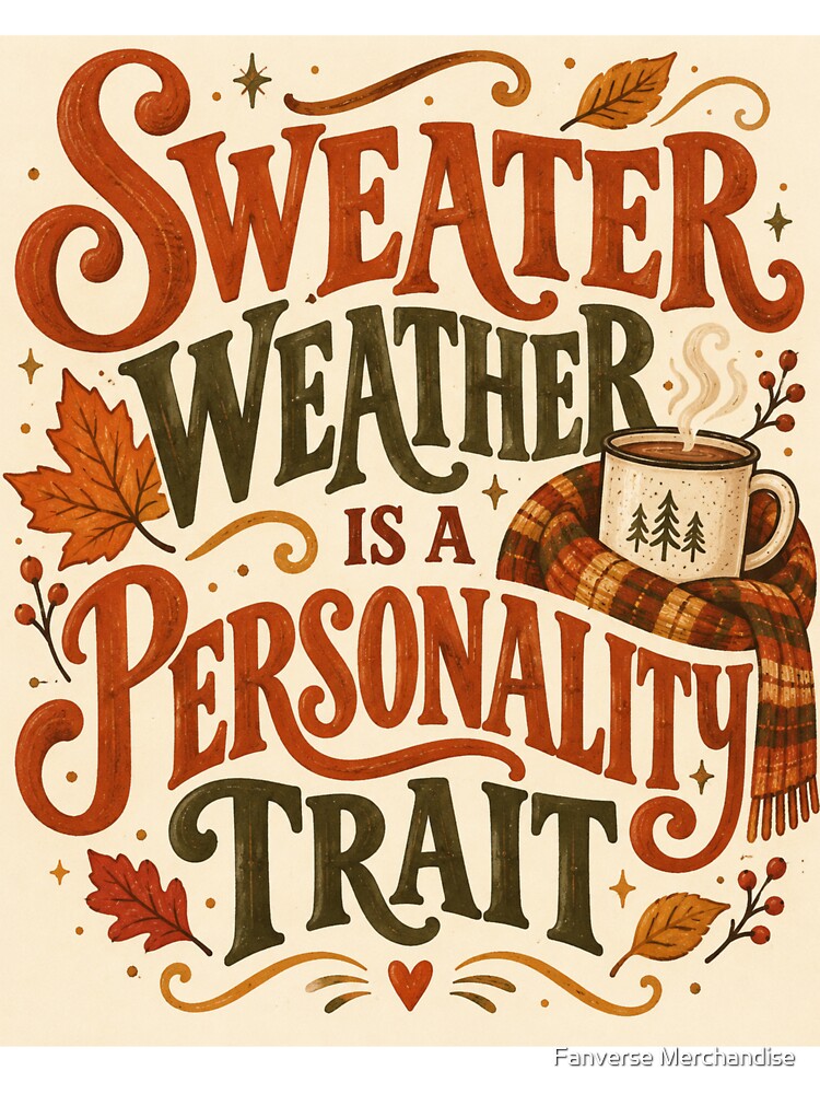 Cozy Harvest Doodles - Seamless Autumn Pattern for Fall Home & Apparel by Fanverse Merchandise