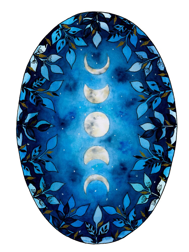 Moon phases by AmethysteCrea