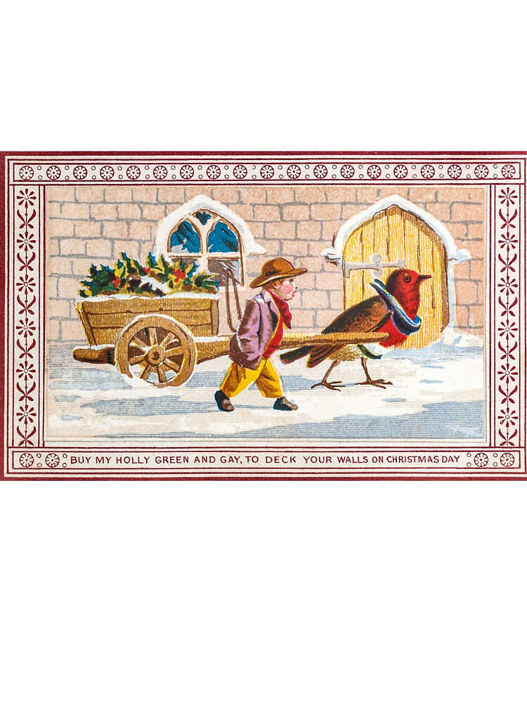 Victorian Christmas Card (1874) by Designedbysm