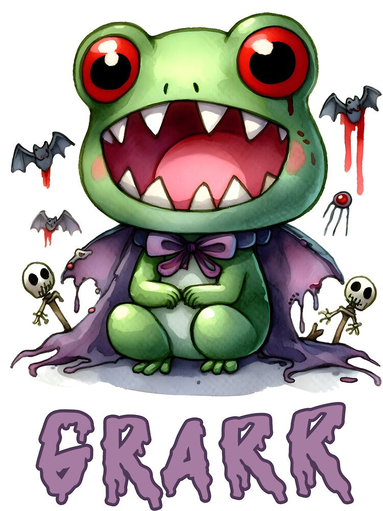 scary frog by aliraweb