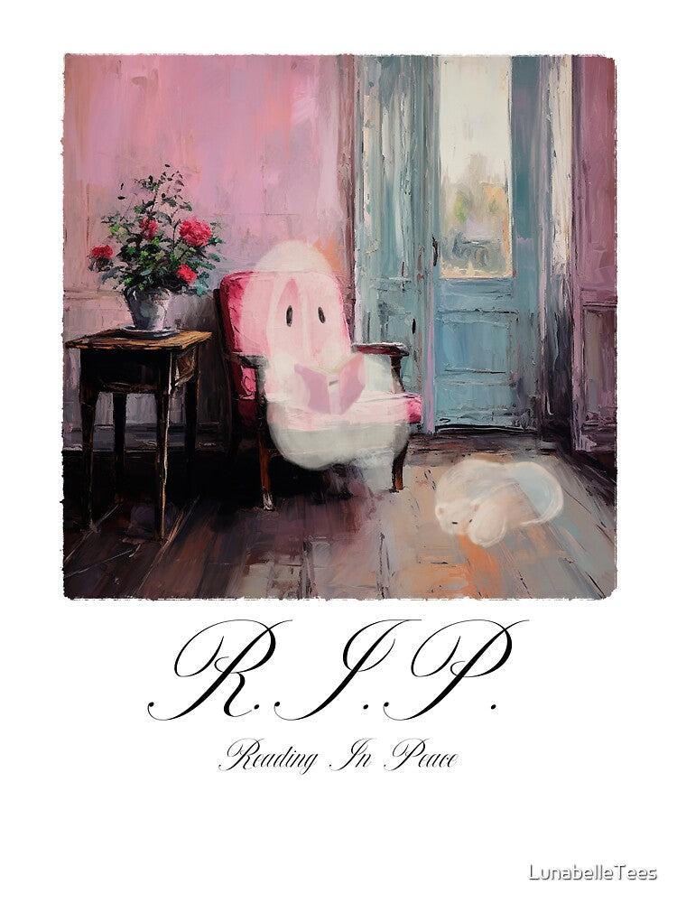 R.I.P - Reading In Peace by LunabelleTees