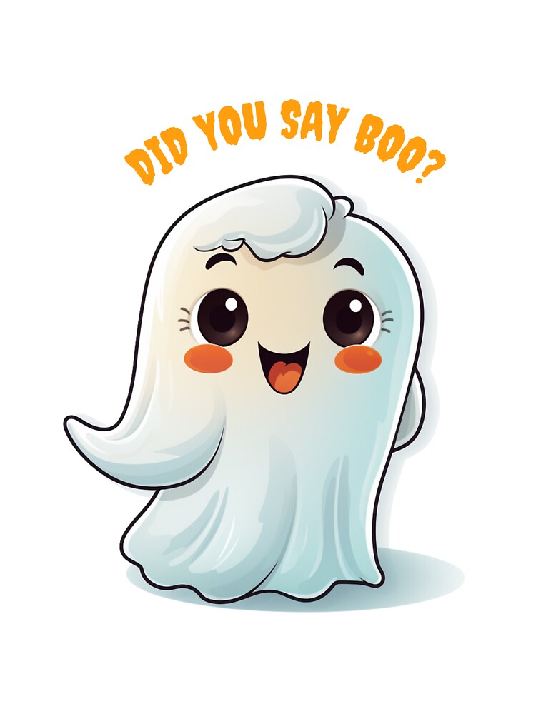 Did you say BOO sticker by SisterlyCrafts