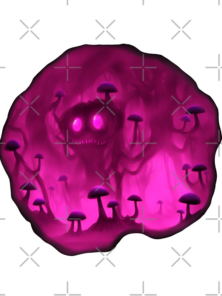Copy of Tree-monster in a mushroom forest XIII red by BrachiaST