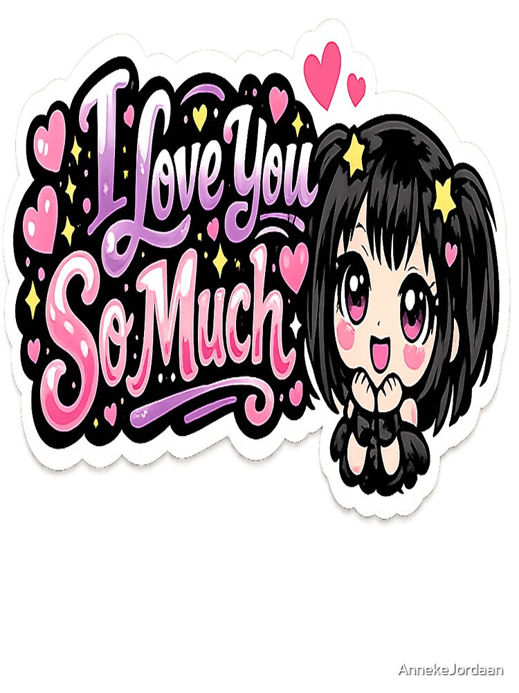 I Love You So Much Goth Girl by AnnekeJordaan
