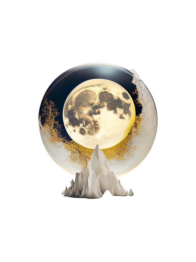 Moon in a crystal ball by dino-saur