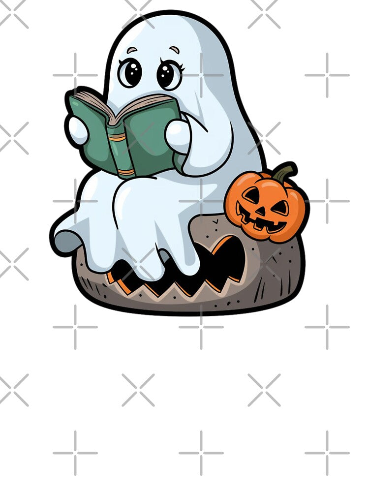 halloween cute ghost by Playful Strokes pom@pom