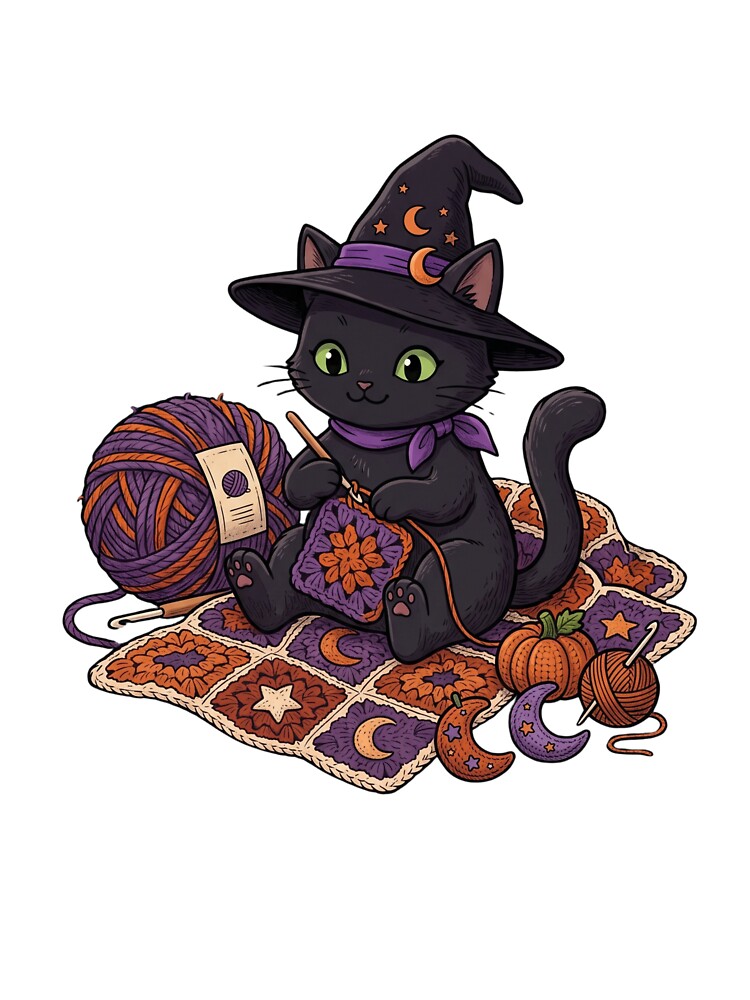 Cats Crochet , Crochet Cat Halloween , cat and crochet by world+167