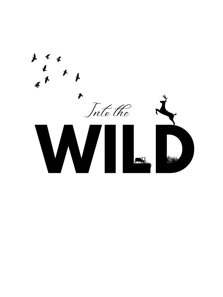 WILD Nature Typography Design by aritu